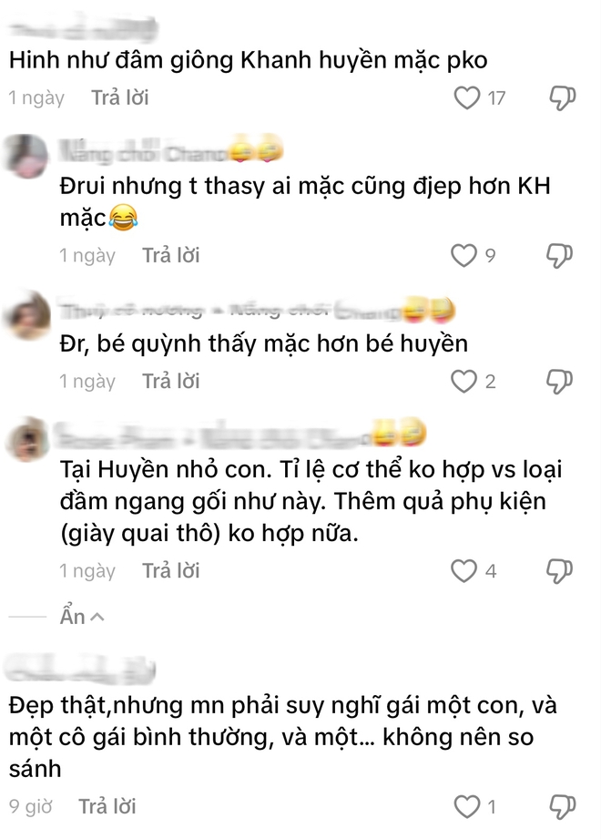 Bạn gái Đức Phạm được khen khi diện mẫu váy tranh cãi của Huyền 2K4- Ảnh 6.