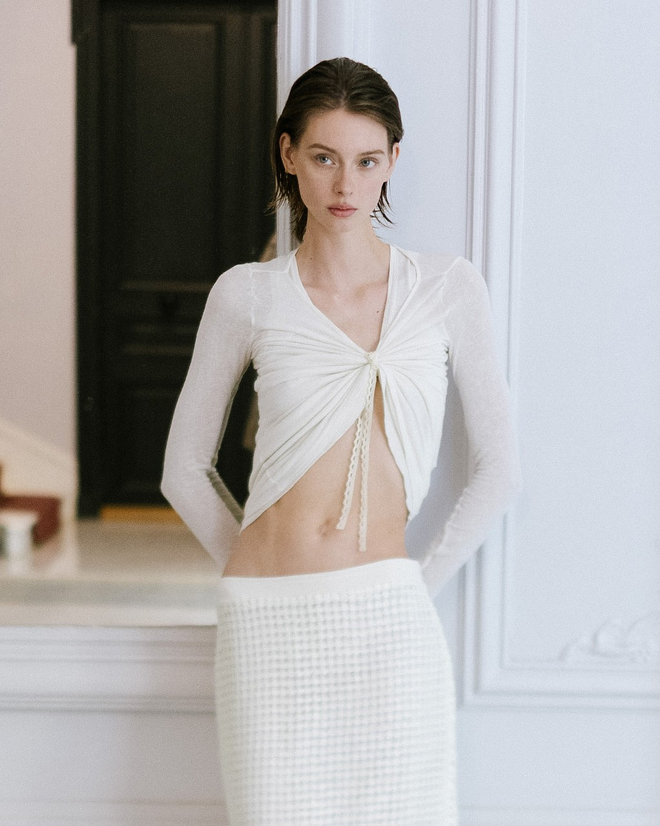 "Cục vàng" của Chanel là nữ thần phương Bắc có đôi mắt xanh rực rỡ, nhìn vào chỉ sợ bị thôi miên- Ảnh 15.