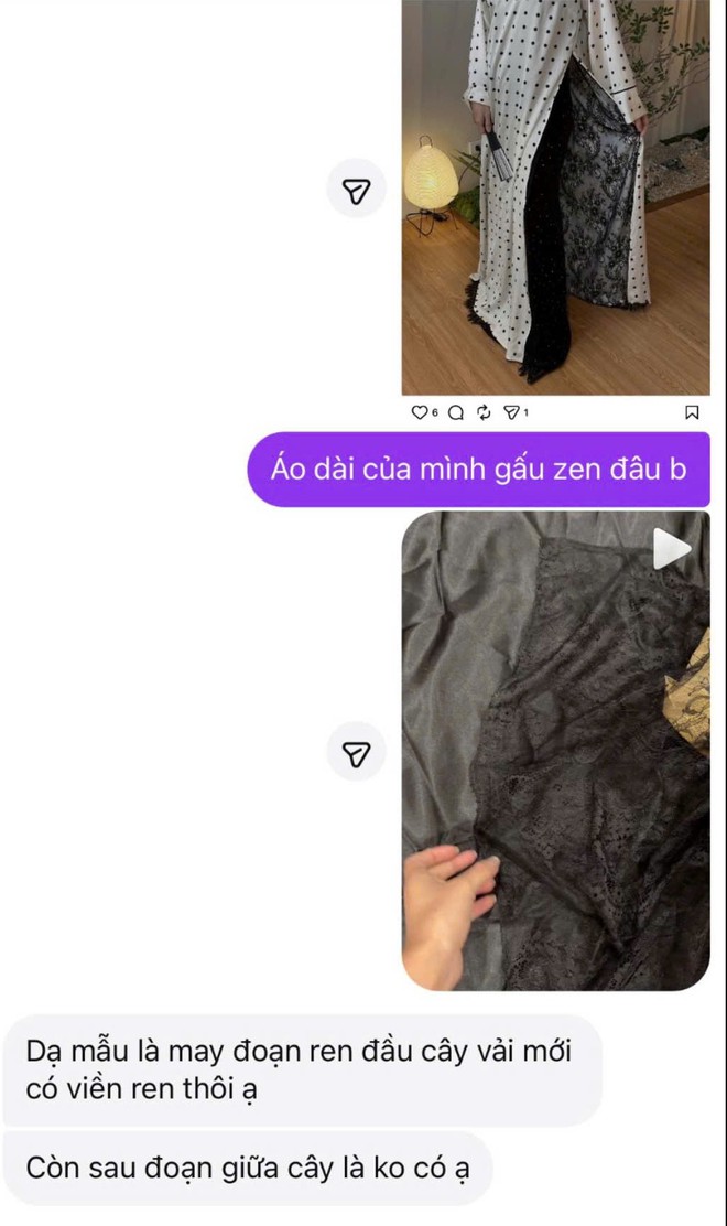 Cô gái khóc thét vì mua áo dài 1,2 triệu khác xa ảnh mẫu, tức nhất là thái độ "phủi tay" của shop online- Ảnh 4.