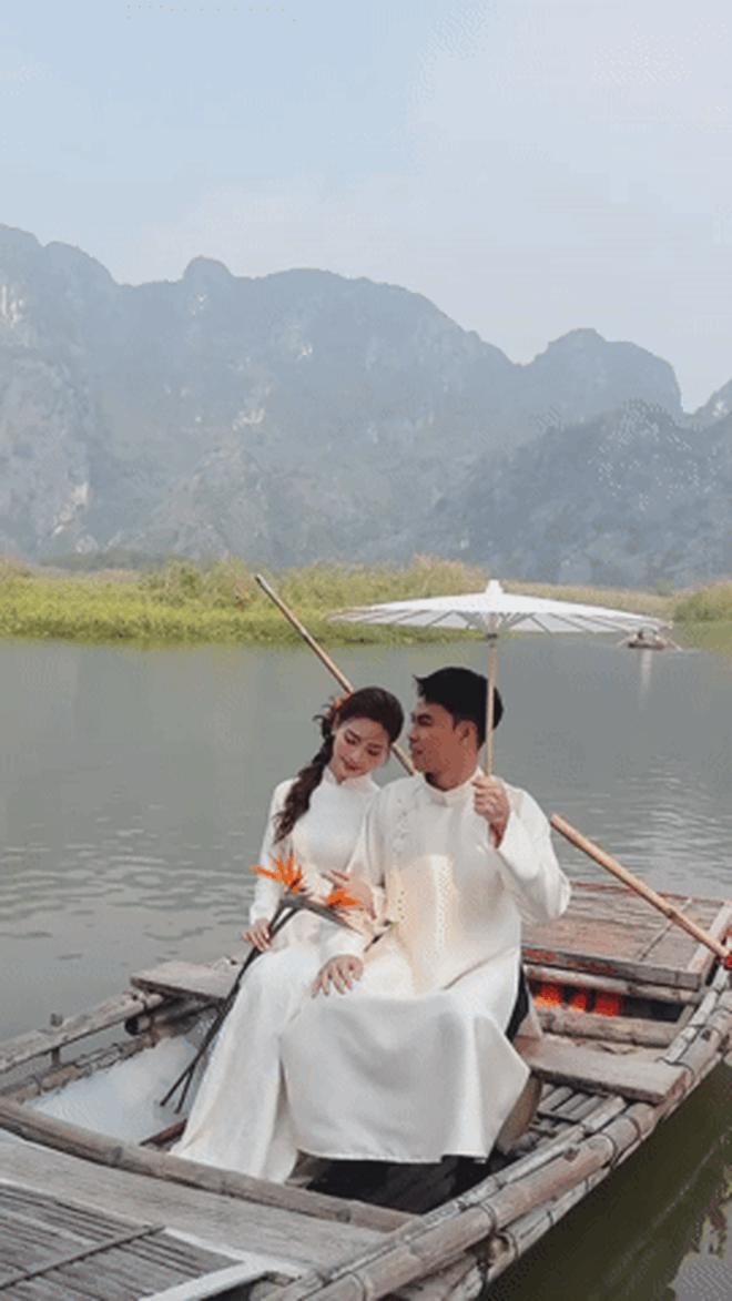 Mê mẩn khung cảnh ảnh cưới cực thơ của MC Huyền Trang Mù Tạt và tuyển thủ Việt Nam- Ảnh 4.