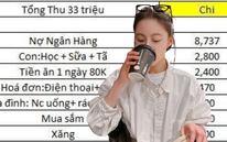 Bảng chi tiêu của người vợ ở TP.HCM khiến dân mạng đặt ra 1000 câu hỏi