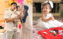 Thanh Trúc tổ chức lễ thôi nôi cho con: 2 món đồ bé Kỳ Kỳ chọn nói gì về tương lai?