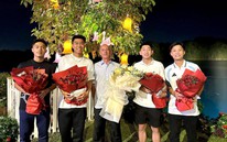 Dàn cầu thủ U23 Việt Nam vừa trở về đã làm một việc rất đáng khen ngợi