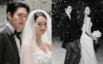 Lộ cảnh tượng Shin Min Ah - Kim Woo Bin trong đám cưới, đàng gái khóc còn thái độ của đàng mới đáng bàn!