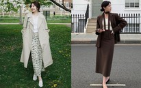 Có thể khẳng định, đây là 5 mẫu áo khoác đẹp nhất để mặc với chân váy