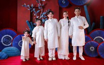 Khung hình toàn cực phẩm nhà Khánh Thi - Phan Hiển: Bé Kubi xuất sắc, Anna và Lisa gây sốt vì quá đáng yêu