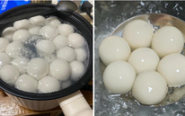 Khi làm bánh trôi nước cho Rằm tháng Giêng hãy thêm một bước này nữa, bánh sẽ mềm, dai và không bị nát!