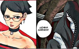 Boruto: Uchiha Sarada dùng Mangekyo Sharingan đối mặt với bản sao của Sasuke