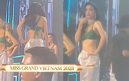 Cô gái đáng thương nhất đêm Chung kết Miss Grand Vietnam: Nghe nhầm tên lọt Top 20, ngậm ngùi quay về chỗ cũ