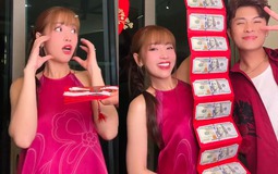 Puka khoe lì xì từ Gin Tuấn Kiệt ngày đầu năm: 10 tờ 100 USD khiến netizen đồng loạt "xin vía"!