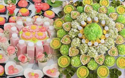 Ngắm những bữa tiệc đầy tháng và thôi nôi "đẹp như tranh vẽ" cho con của hội bỉm sữa