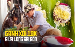 Hiếm hoi gánh xôi 10.000 đồng giữa lòng Sài Gòn, suốt 48 vẫn không tăng giá