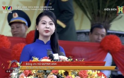 Cô gái phát biểu tại lễ kỷ niệm 70 năm chiến thắng Điện Biên Phủ: Tốt nghiệp trường kinh tế top đầu!