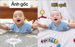 Hội mẹ bỉm rầm rộ chia sẻ phần mềm chỉnh ảnh đẹp tới mức chẳng cần đưa con ra studio, ''biến hình'' sau 2 phút