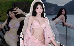 Vào “vibe” công chúa nữ tính, cô nàng vẫn khoe dáng “đồng hồ cát” cực chuẩn