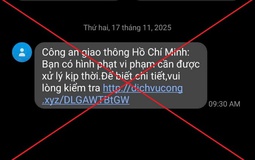 Nhận tin nhắn này, coi chừng "bay" sạch tiền trong tài khoản