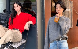 Mặc đẹp không hề khó với 5 mẫu áo len hack tuổi hiệu quả bậc nhất