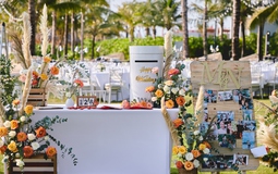 4 bí kíp giúp tiệc cưới bên bờ biển của các cặp đôi hoàn hảo từ A - Z