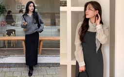 5 cách diện váy mùa đông đơn giản mà đẹp lung linh