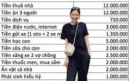 Cô vợ trẻ than thở: Nhà 3 người ở Smart City, tiêu hết 50 triệu/tháng, tháng nào phát sinh nhiều khoản còn phải đi vay