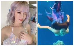 Cosplay mỹ nhân ngư, nàng hot girl bỗng hóa tạo hình "nữ quỷ", đăng ảnh thật tự thanh minh sau đó
