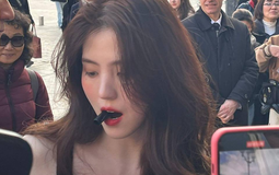 Han So Hee cứ ăn một miếng lại nhai 50 lần, áp lực giữ dáng căng thẳng nhưng hiệu quả