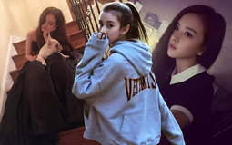 Ảnh cấp 3 đẹp như tiểu thư tài phiệt của Tống Tổ Nhi, Triệu Lộ Tư bị nhắc tên