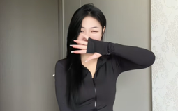 Trần Hà Linh lại lên xu hướng, chỉ một động tác dễ dàng thu hút hơn 1 triệu view trong nháy mắt