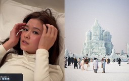 Hot girl Việt cảnh báo khách du lịch Cáp Nhĩ Tân, ra đường bị bỏng đỏ bừng mặt