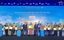 Prudential lần thứ 9 liên tiếp được vinh danh Top 100 Doanh nghiệp Phát triển bền vững tại Việt Nam