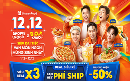 Vạn vật đều thua bàn tiệc sinh nhật ShopeeFood 12.12