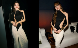 Hồ Ngọc Hà mặc váy 300 triệu giống Lisa