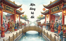 Giải mã nguồn gốc "Môn đăng hộ đối": Khi đá kê chân cửa và xà ngang nói lên tương lai của một cuộc hôn nhân