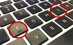 Vì sao trên phím F và J của bàn phím máy tính luôn có gờ nổi?