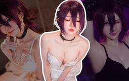 Thấy fan yêu cầu quá nhiều, hot girl hóa thân thành “best waifu” Reze trong bộ váy cưới gợi cảm
