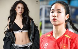 Hotgirl tuyển nữ Việt Nam Trần Thị Duyên diện nội y sexy, khoe body cực phẩm, khác hẳn lúc thi đấu SEA Games