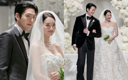 Lần đầu lộ chi tiết "đắt giá" trong buổi chụp ảnh cưới Shin Min Ah - Kim Woo Bin