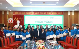 Quỹ Văn hóa DB Kim Jun Ki trao tặng học bổng cho học sinh hoàn cảnh khó khăn Trường Đại học Hùng Vương, Phú Thọ