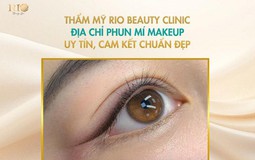 Phun mí Glamor tạo điểm nhấn cho đôi mắt tại Thẩm Mỹ Rio
