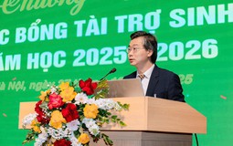 Trao khoảng 1,3 tỷ đồng học bổng cho gần 300 sinh viên Học viện Nông nghiệp Việt Nam