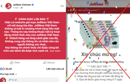 Jollibee Việt Nam cảnh báo lừa đảo nghiêm trọng