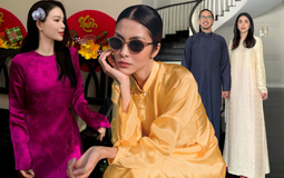 Đẳng cấp dâu hào môn: 4 tiêu chí chọn áo dài "bất di bất dịch" của chị em Hà Tăng - Linh Rin