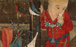 Phóng to tranh 10 lần thấy đứa trẻ ‘tương lai’ dùng ống hút, chuyên gia: Thứ đó đã có từ 1.200 năm trước