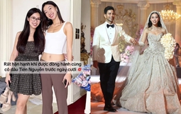 Vì sao Tiên Nguyễn phải học lại catwalk chỉ vài giờ trước lễ cưới?