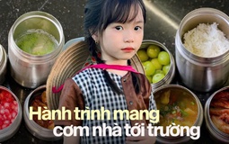 Mẹ Hà Nội nấu cơm 2 bữa/ngày cho con gái mang đến lớp, dân tình "rụng tim" với những hộp cơm nhà đẹp như mơ