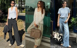 Hóa ra mỹ nhân Việt mặc quần ống rộng cũng sành điệu mãn nhãn, không tham khảo lại thấy day dứt