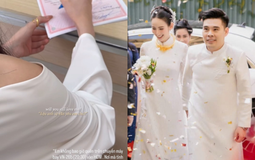 Mỹ nhân 2k2 Hương Liên khoe giấy đăng ký kết hôn, hé lộ nơi gặp gỡ không ngờ với mẹ chồng hào môn