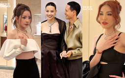 Hà Hồ, Chi Pu, Lan Khuê mang trên người toàn “biệt thự di động” của BVLGARI