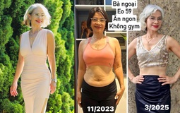 Người phụ nữ tuổi 60 giữ vòng eo 59cm: Không hề ăn kiêng khắc nghiệt và tự tập bài siết mỡ bụng tại nhà