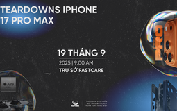 FASTCARE tiên phong “mổ bụng” iPhone 17 Pro Max ngay ngày mở bán